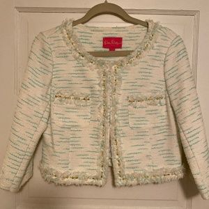 LILLY PULITZER CROP BLAZER